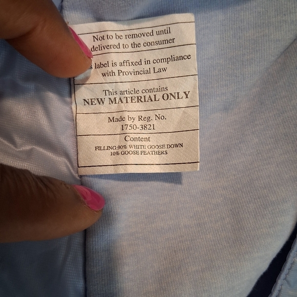 Lululemon Down For Run Down Filled Vest In Pale Blue Size 10 - Picture 4 of 13